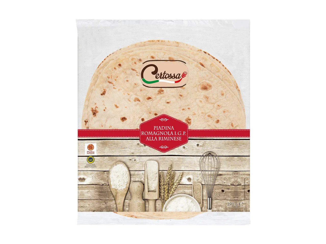 Piada IGP sfogliata
