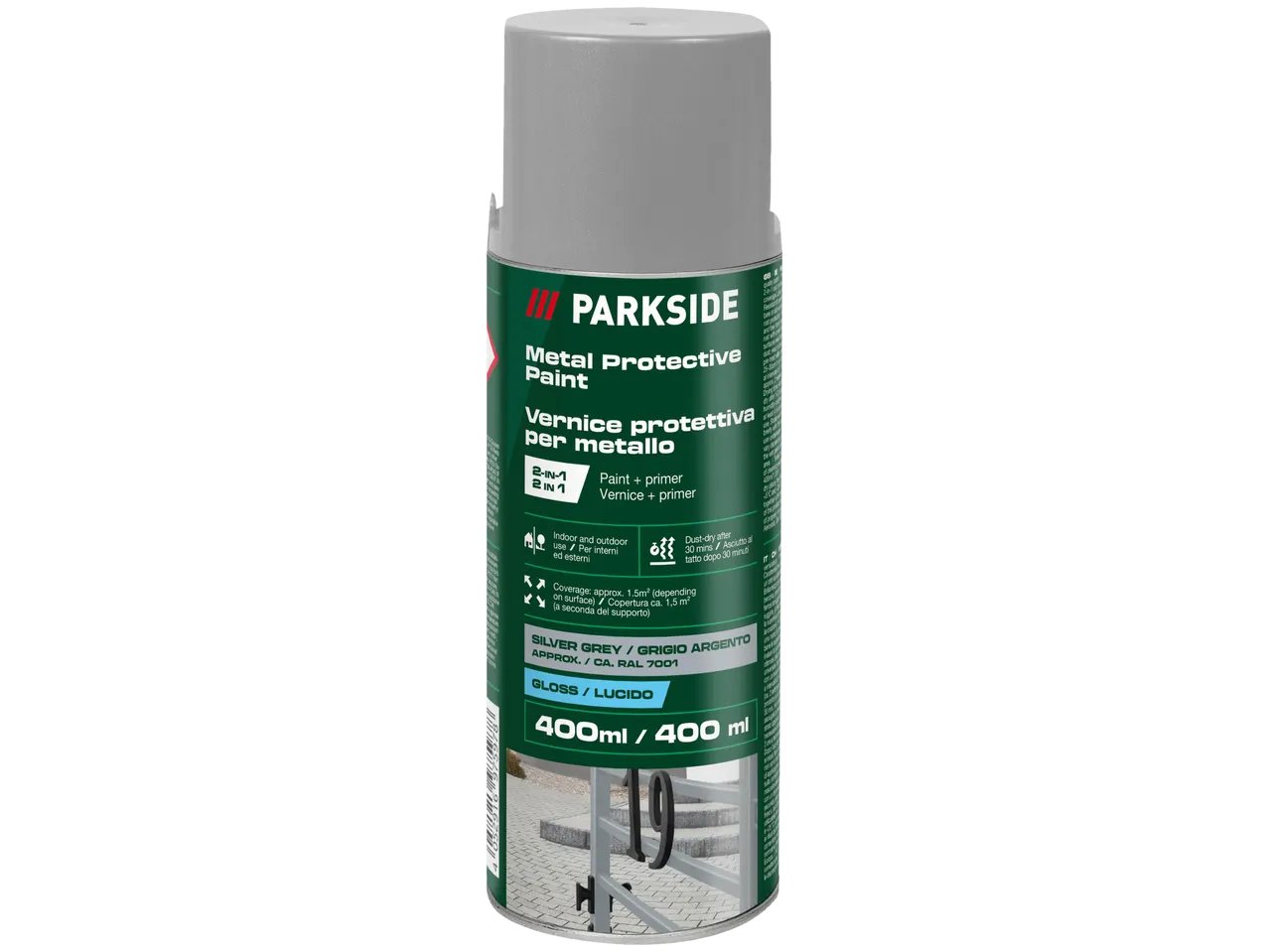 Vernice protettiva colorata per metallo, 400 ml