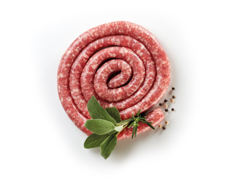 Salsiccia Luganega Di Suino Arrotolata