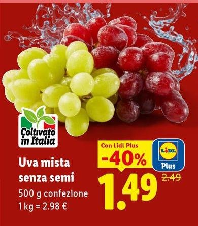 Uva Mista Senza Semi