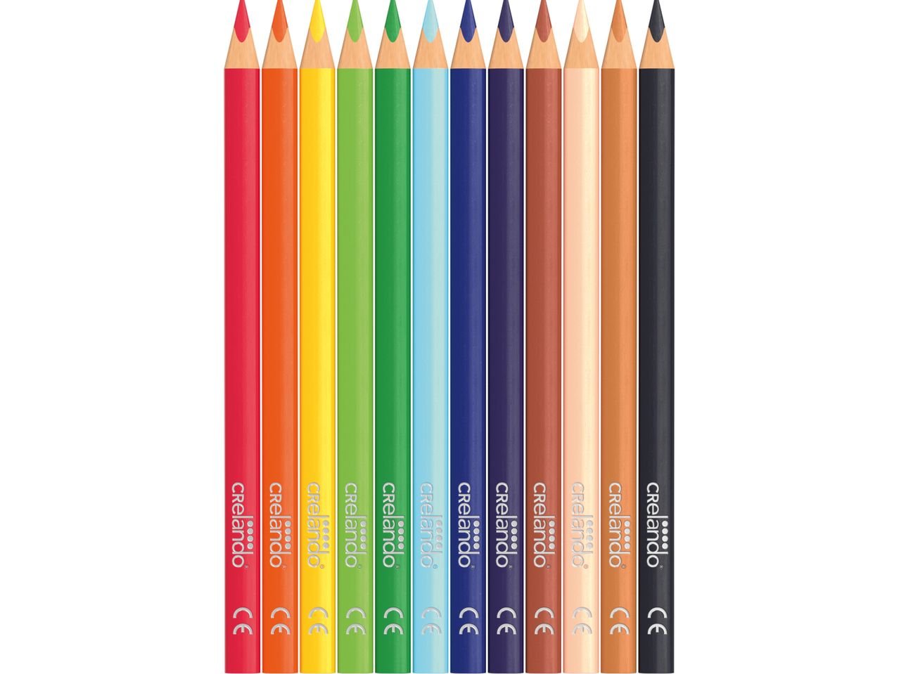 Matite colorate, 6 o 12 pezzi