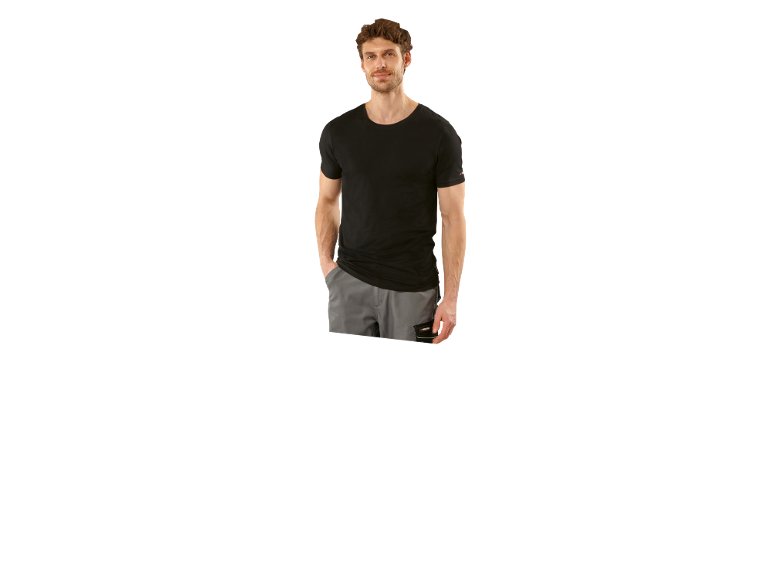 T-shirt intima da uomo, 2 pezzi