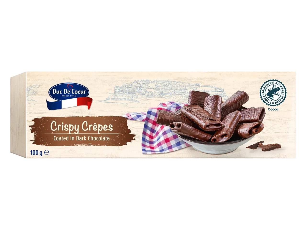 Crispy crepes