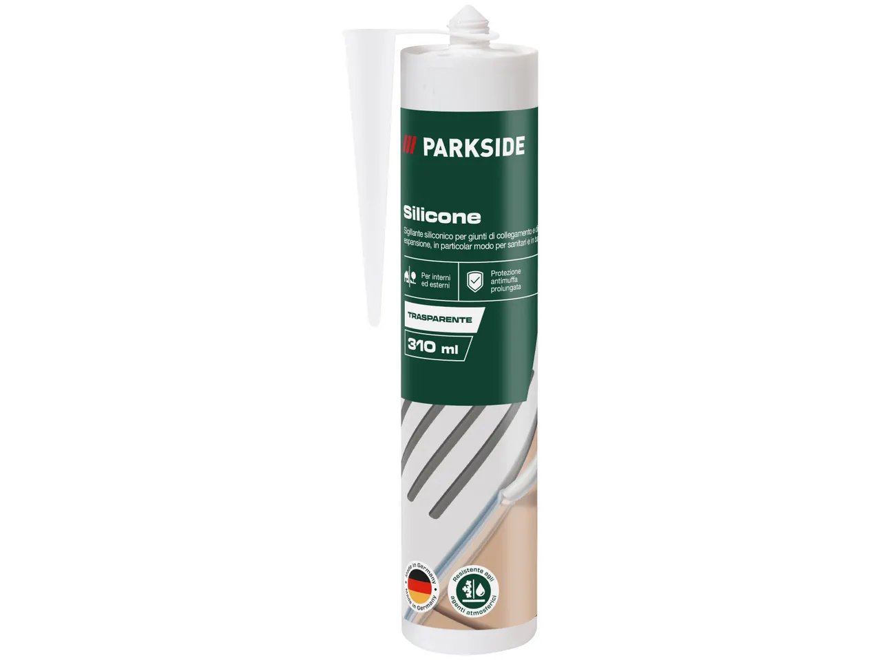 Silicone, sigillante acrilico, colla per montaggio o caucciù