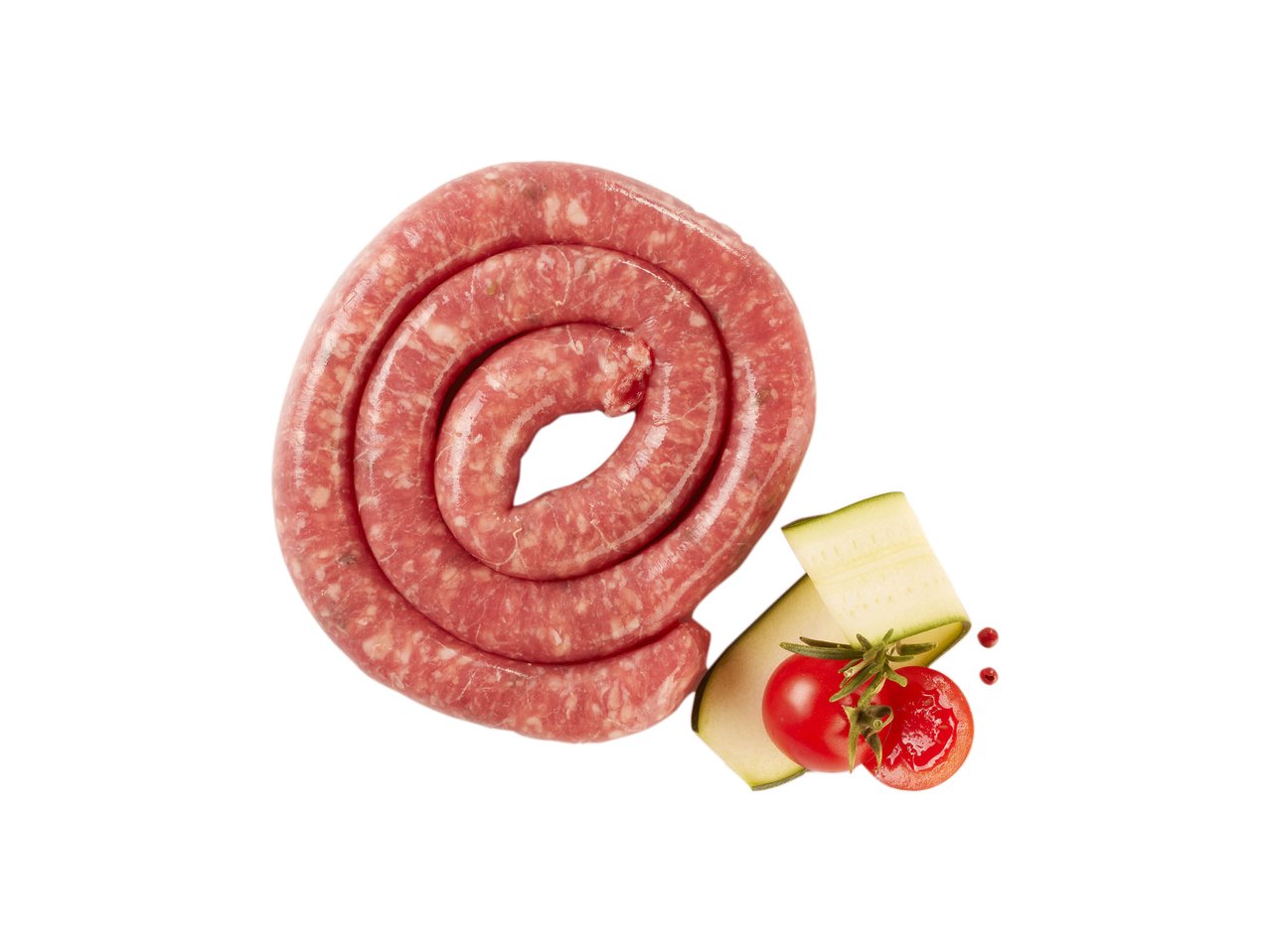Luganega di suino con speck