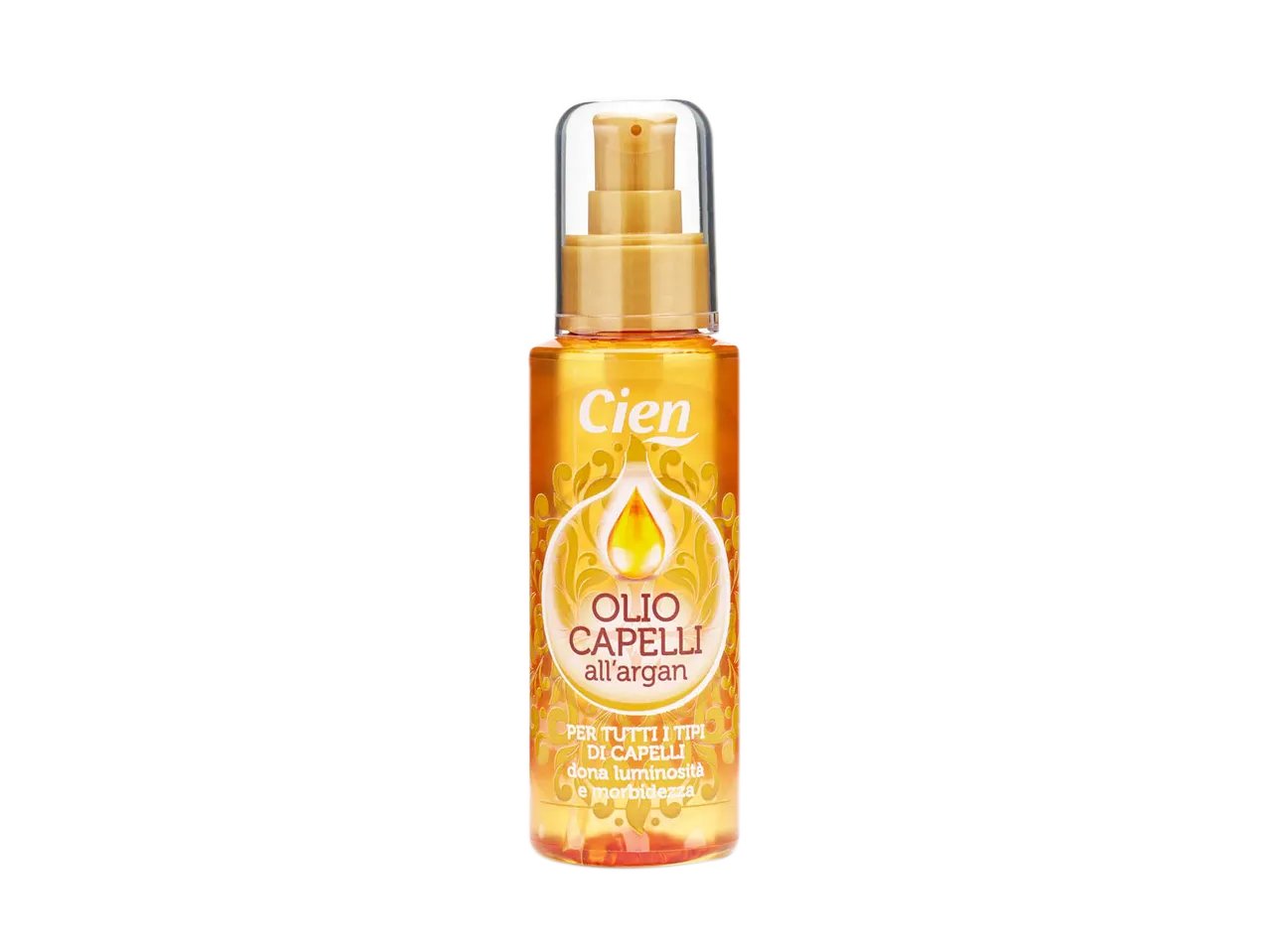 Olio per capelli argan