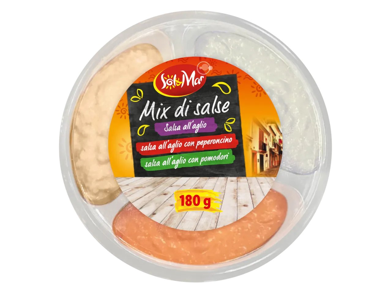 Mix di salse all'aglio