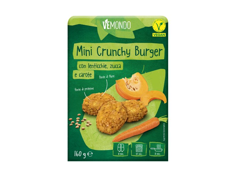Mini crunchy burger