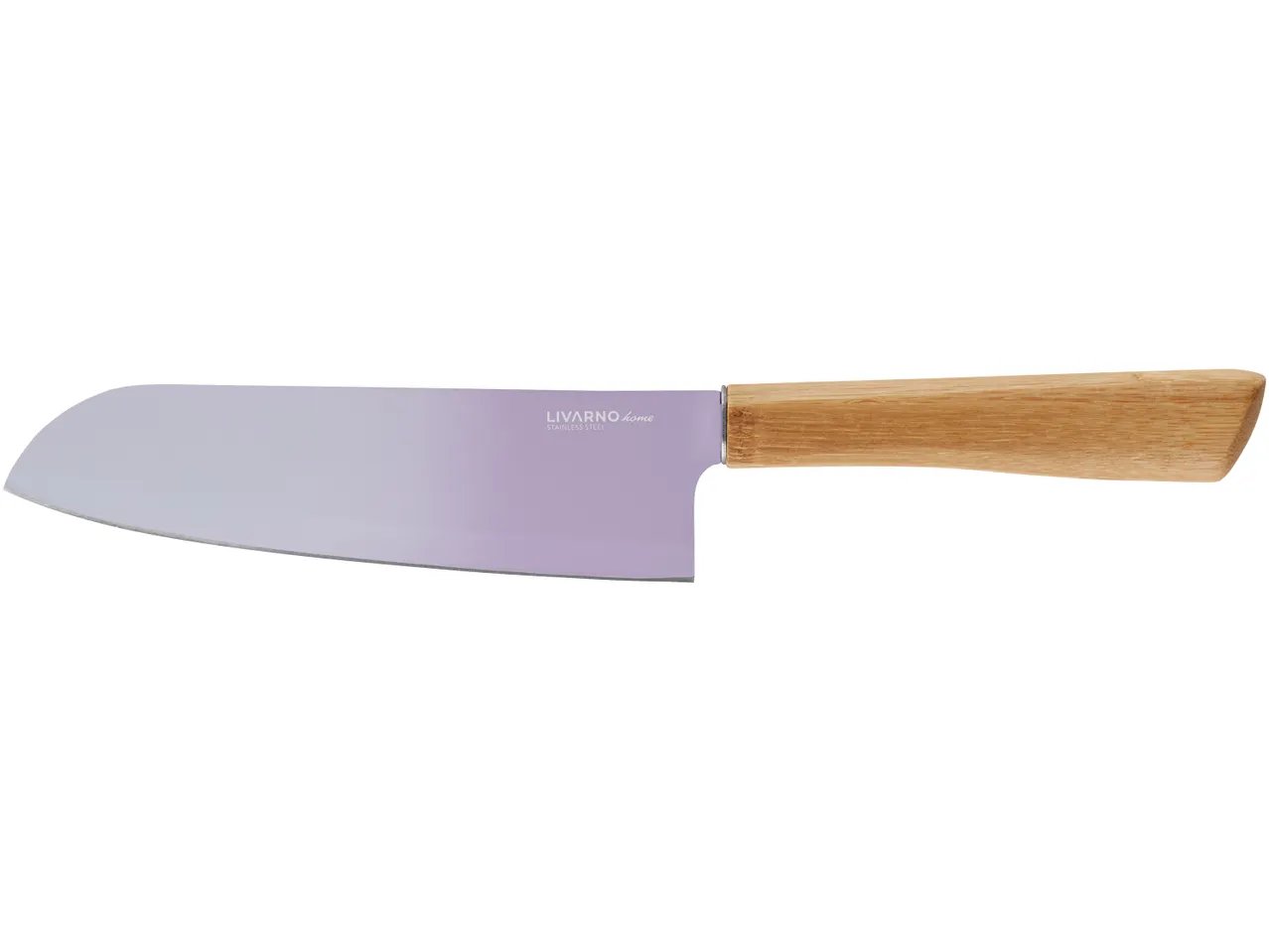 Coltello con manico in bambù, 1 o 2 pezzi