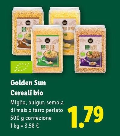 Golden Sun - Cereali Bio