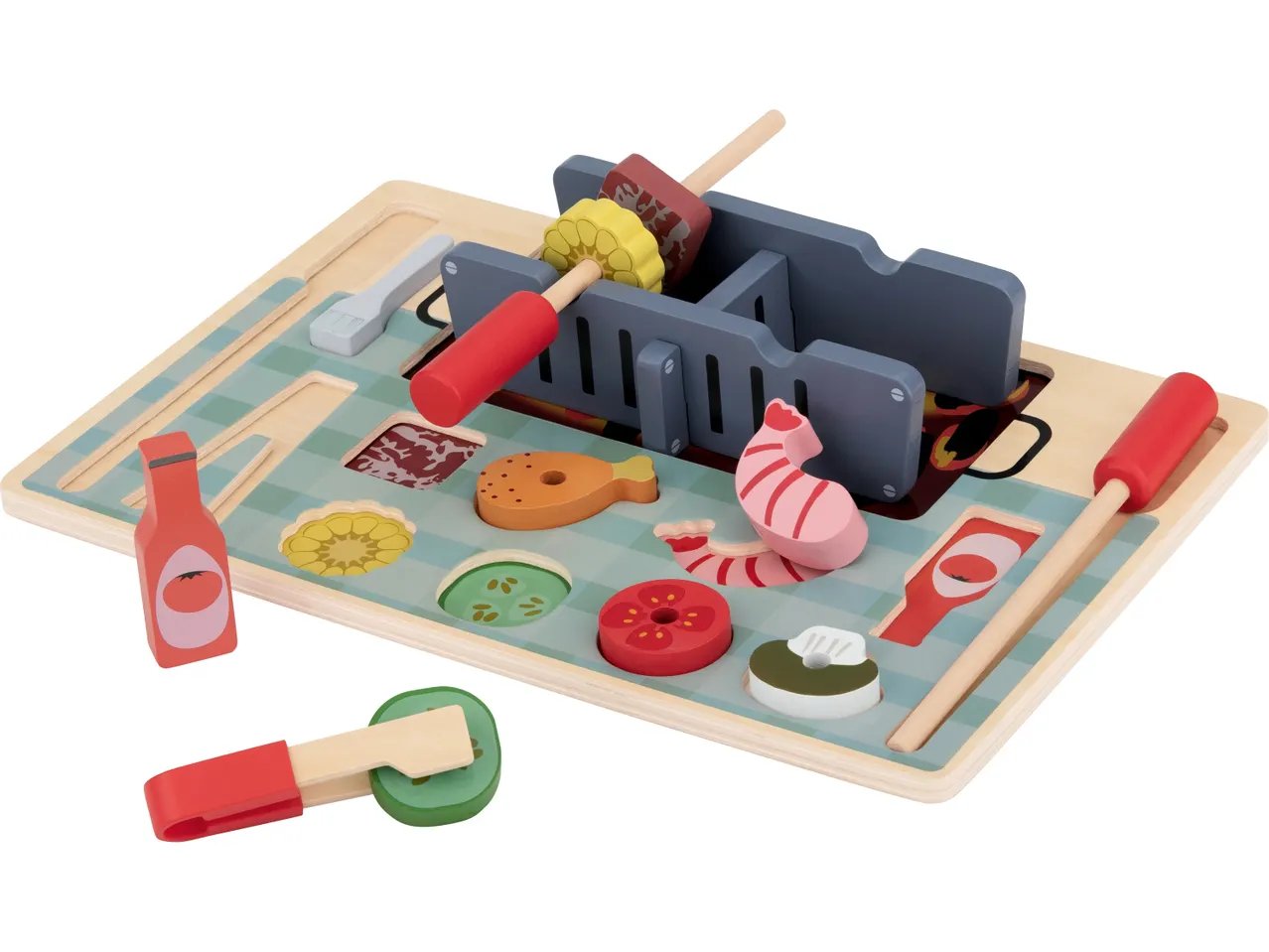 Gioco puzzle in legno, 10 o 16 pezzi
