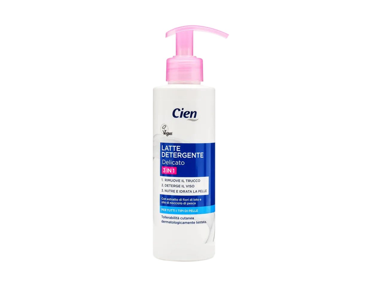 Latte detergente delicato 3 in 1
