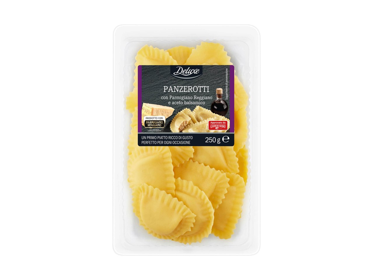 Panzerotti con Parmigiano Reggiano e aceto balsamico