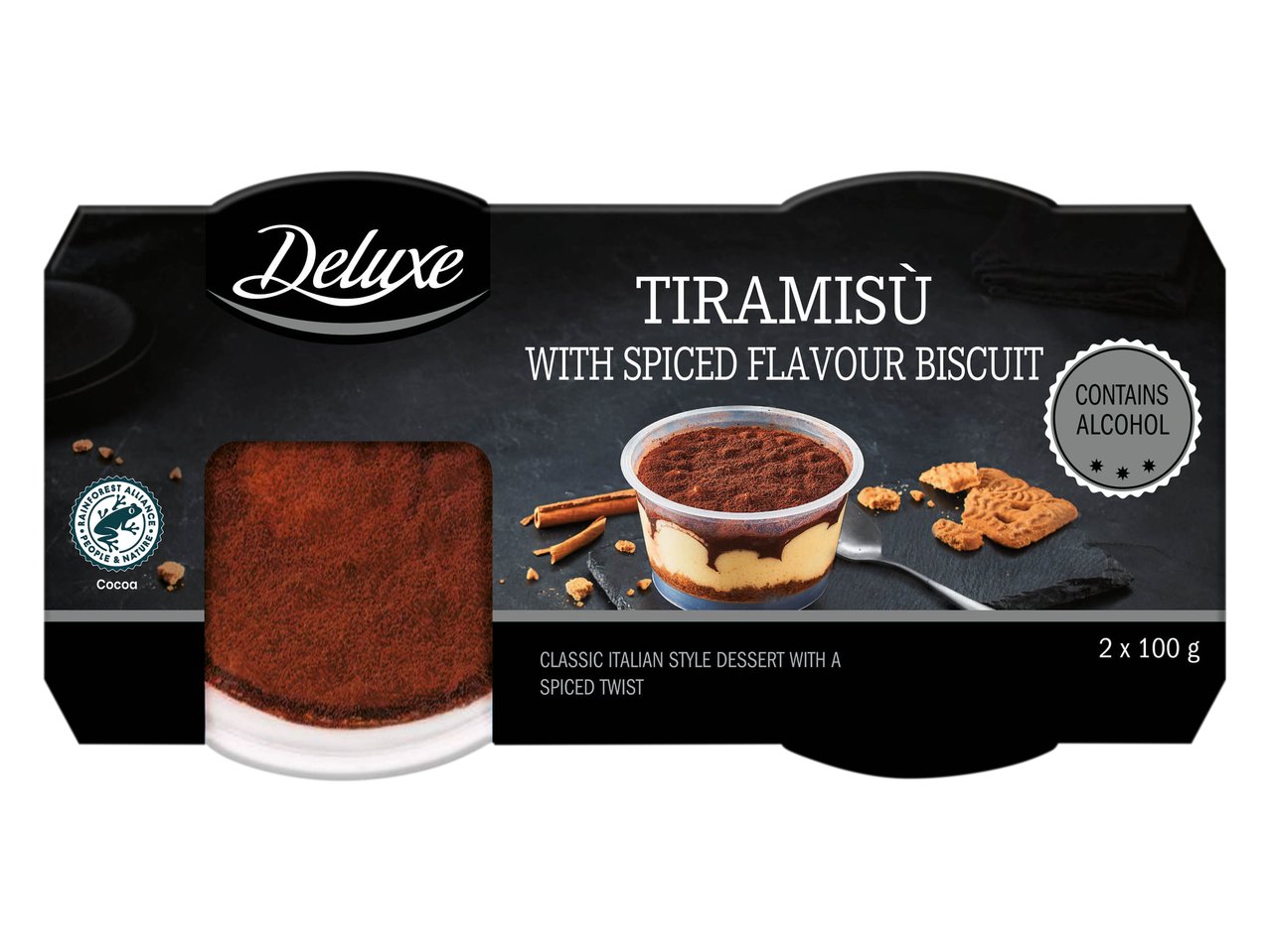 Tiramisù ai biscotti speziati