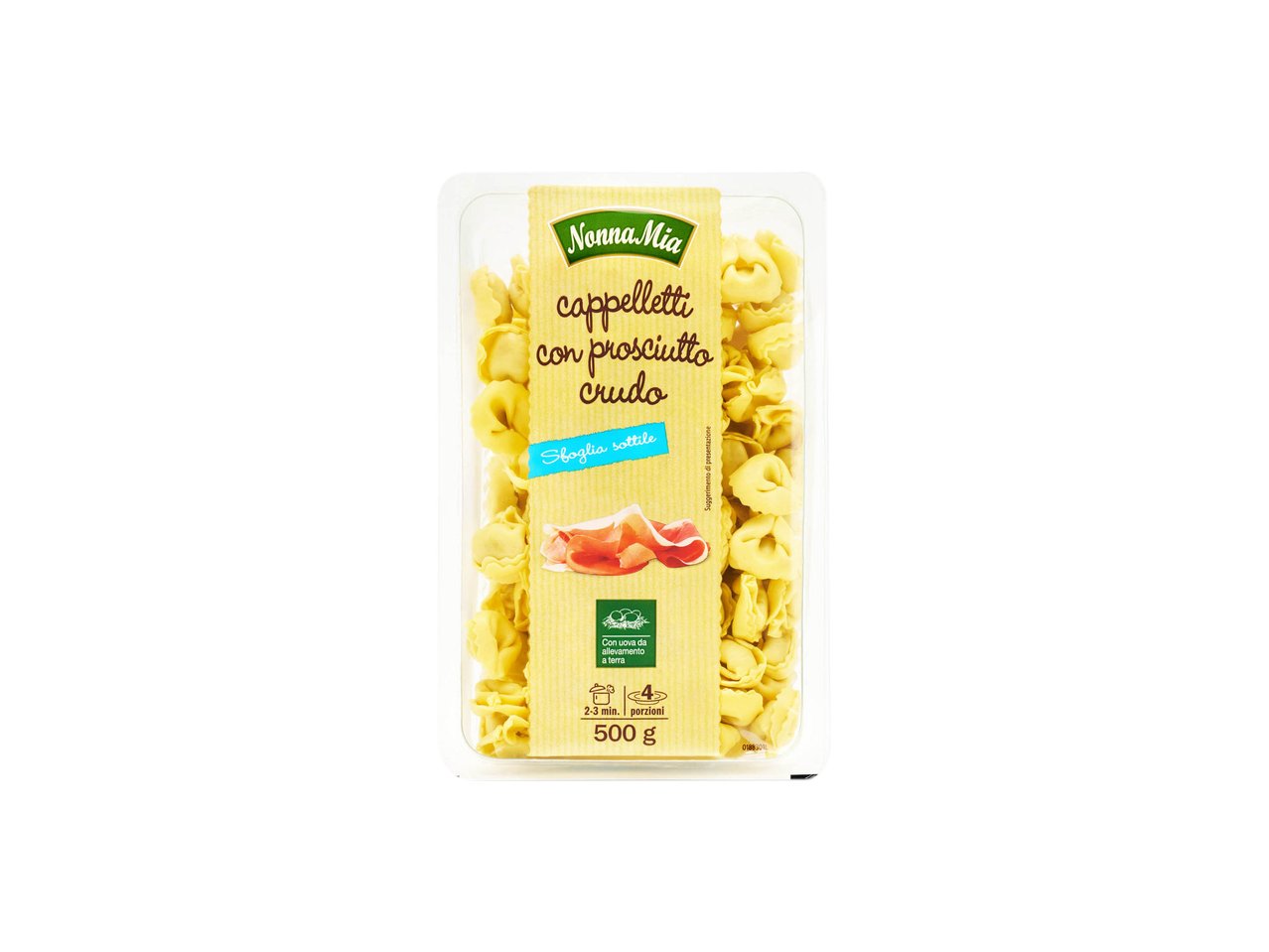 Cappelletti con prosciutto crudo
