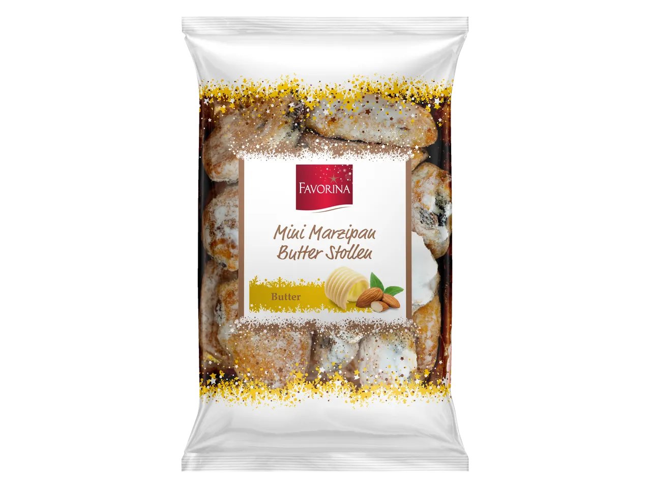 Mini-Stollen - Dolcetti di marzapane con burro