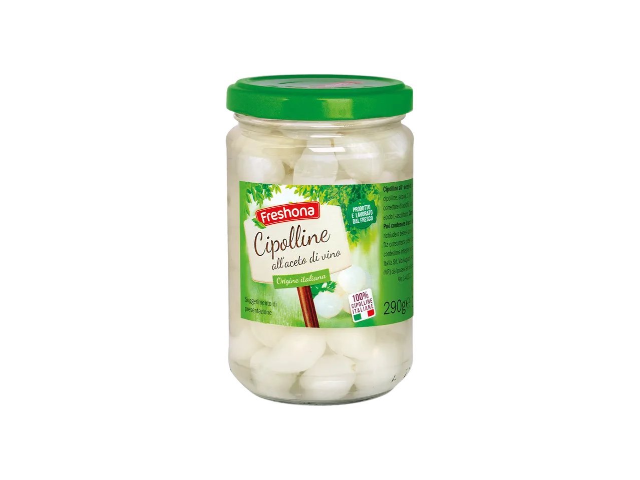 Cipolline all'aceto di vino