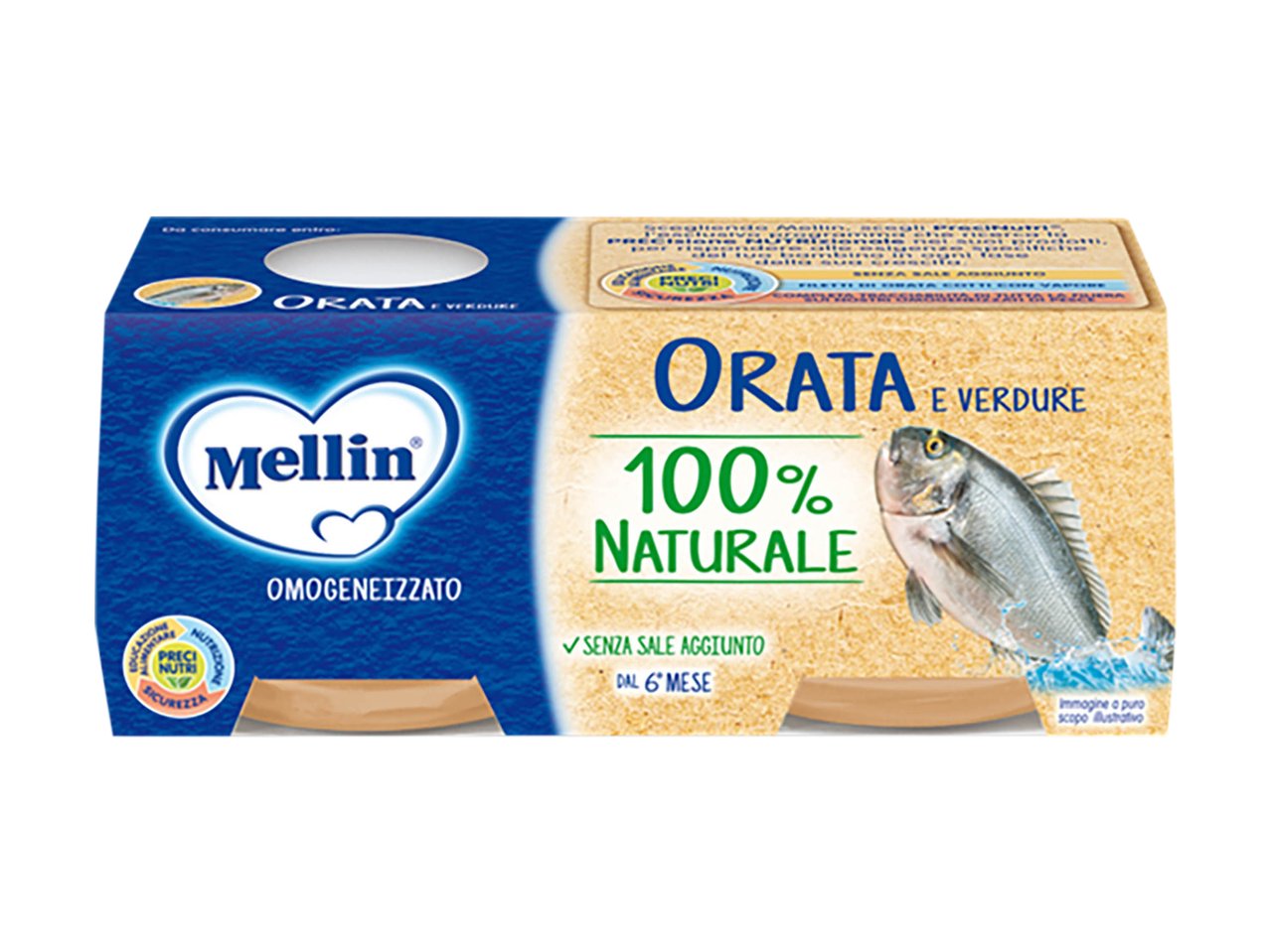 Omogeneizzato orata