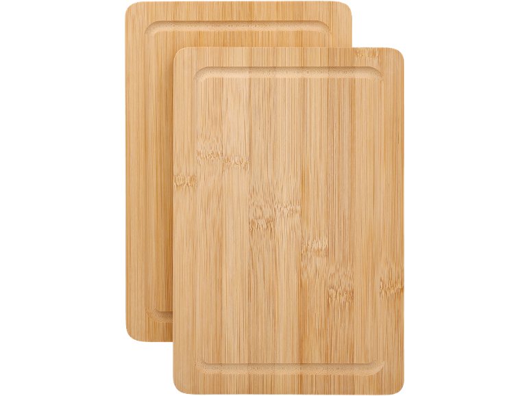 Taglieri da cucina, 2 pezzi o contenitore per tè in bambù
