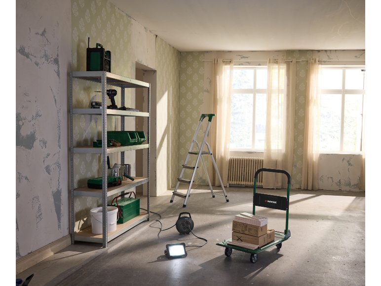Scaffale in metallo con 5 ripiani, 180x120x40 cm