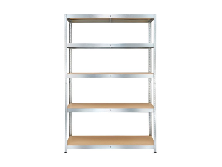 Scaffale in metallo con 5 ripiani, 180x120x40 cm