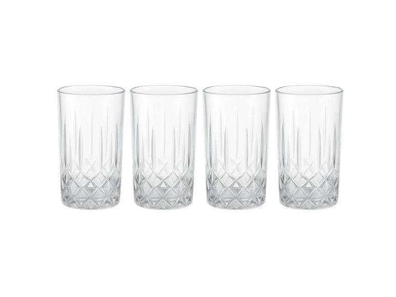Bicchieri da whisky o long drink, 4 pezzi