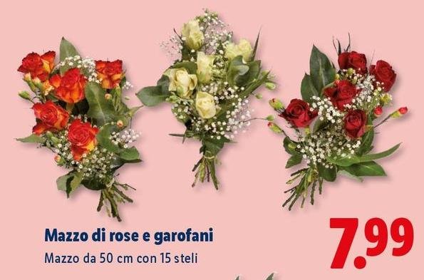 Mazzo Di Rose E Garofani