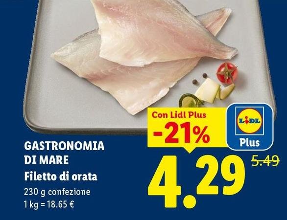 Gastronomia Di Mare - Filetto Di Orata