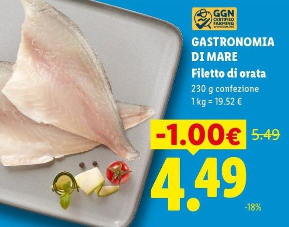Gastronomia Di Mare - Filetto Di Orata