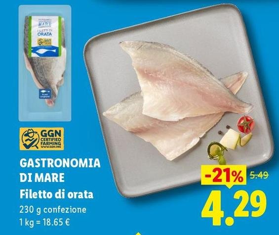 Gastronomia Di Mare - Filetto Di Orata