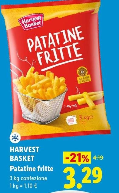 Harvest Basket - Patatine Fritte