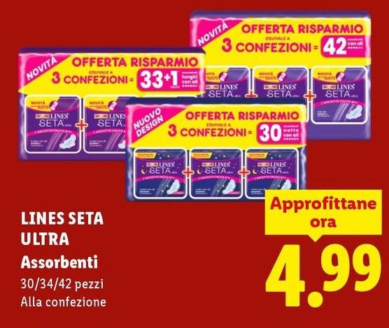 Lines Seta Ultra - Assorbenti