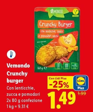 Vemondo - Crunchy Burger