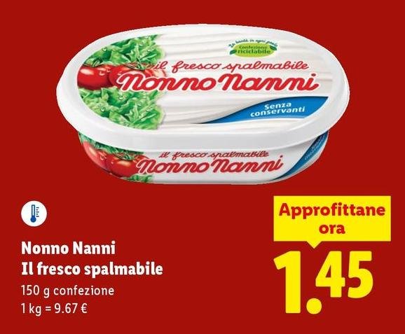 Nonno Nanni - Il Fresco Spalmabile