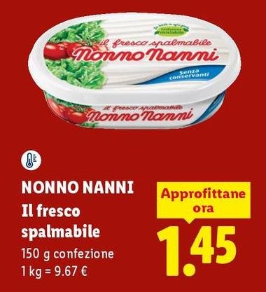 Nonno Nanni - Il Fresco Spalmabile
