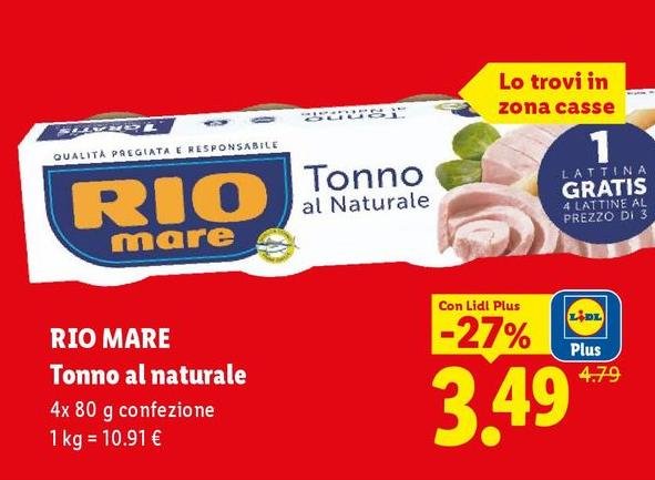 Rio Mare - Tonno Al Naturale