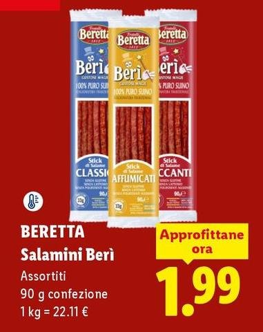 Beretta - Salamini Berì