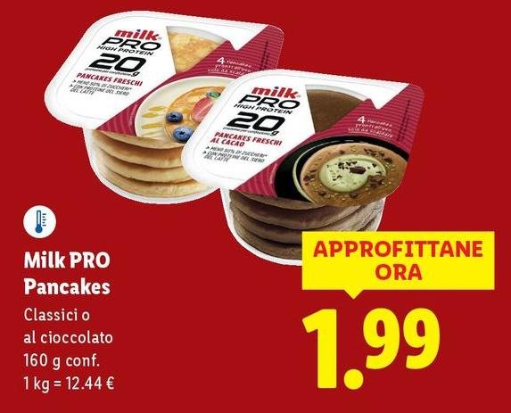 Milk Pro - Pancakes