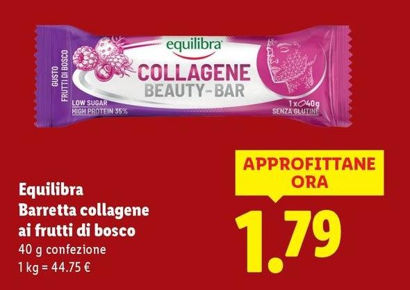 Equilibra - Barretta Collagene Ai Frutti Di Bosco