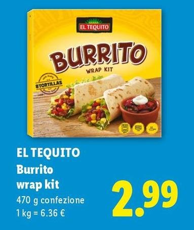 El Tequito - Burrito Wrap Kit