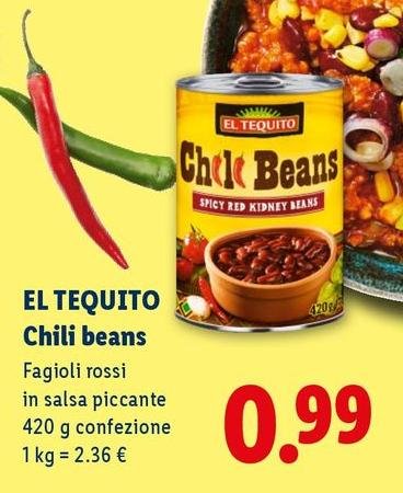 El Tequito - Chili Beans