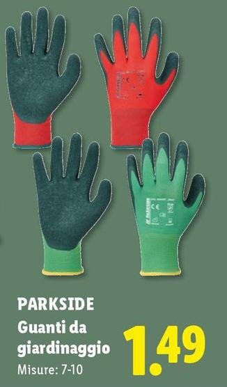 Parkside - Guanti Da Giardinaggio