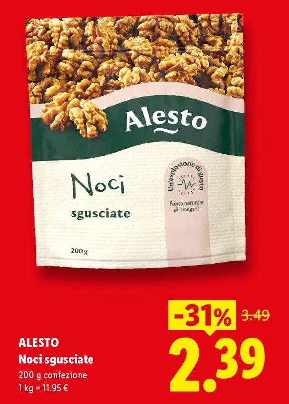 Alesto - Noci Sgusciate