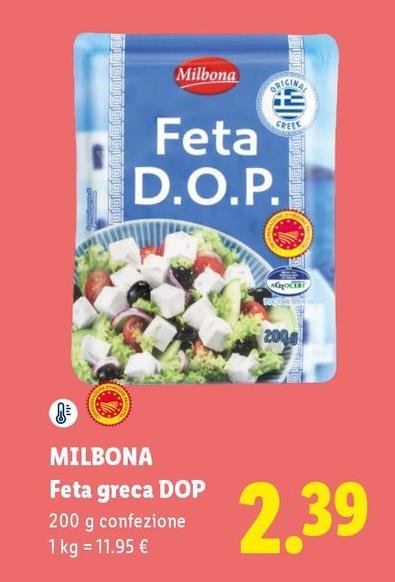 Milbona - Feta Greca DOP