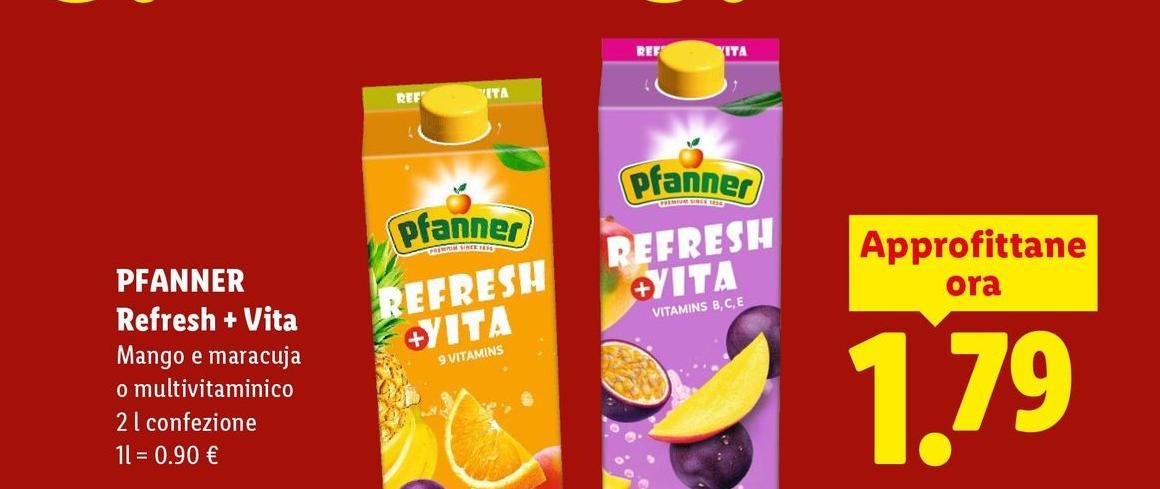 Pfanner - Refresh + Vita