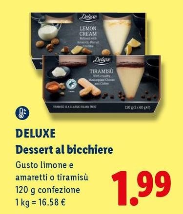 Deluxe - Dessert Al Bicchiere