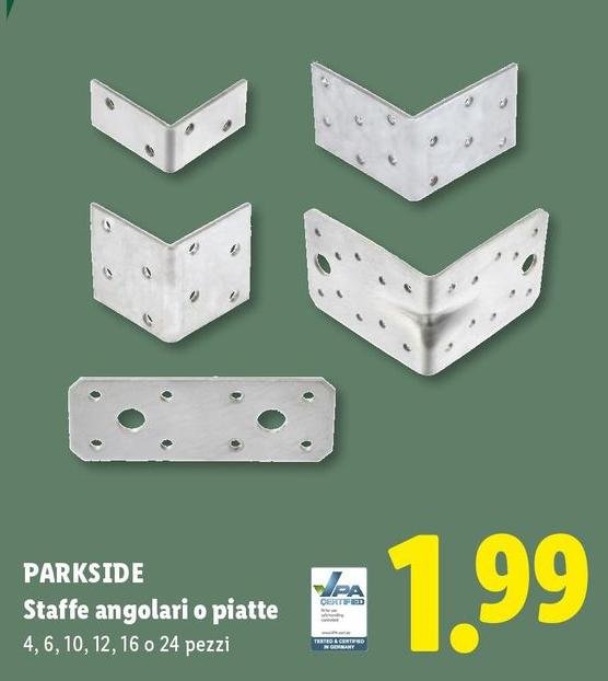 Parkside - Staffe Angolari O Piatte