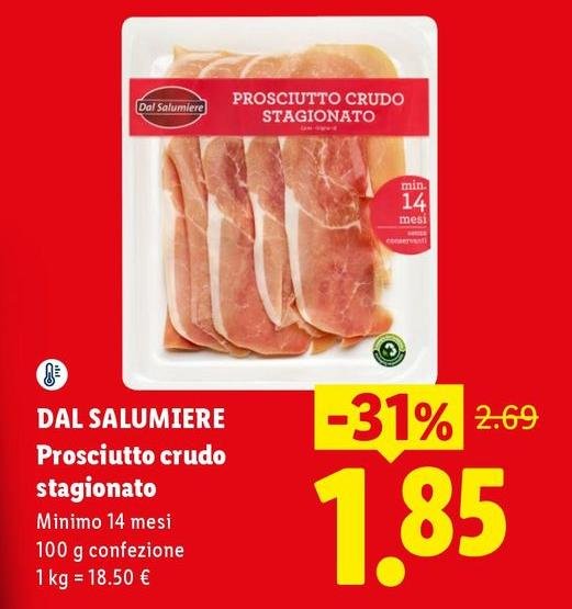 Dal Salumiere - Prosciutto Crudo Stagionato