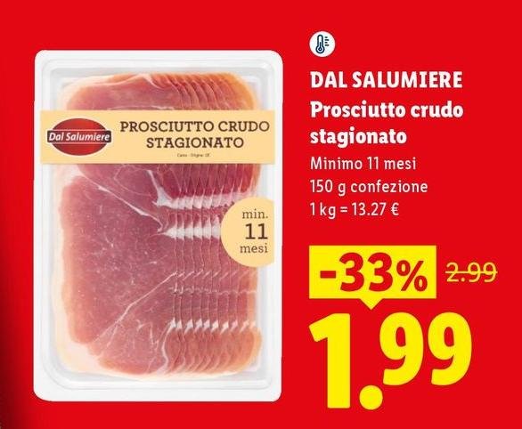 Dal Salumiere - Prosciutto Crudo Stagionato
