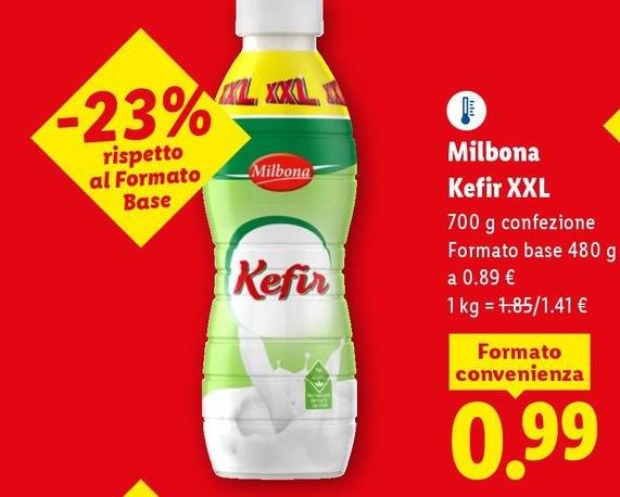 Milbona - Kefir Xxl